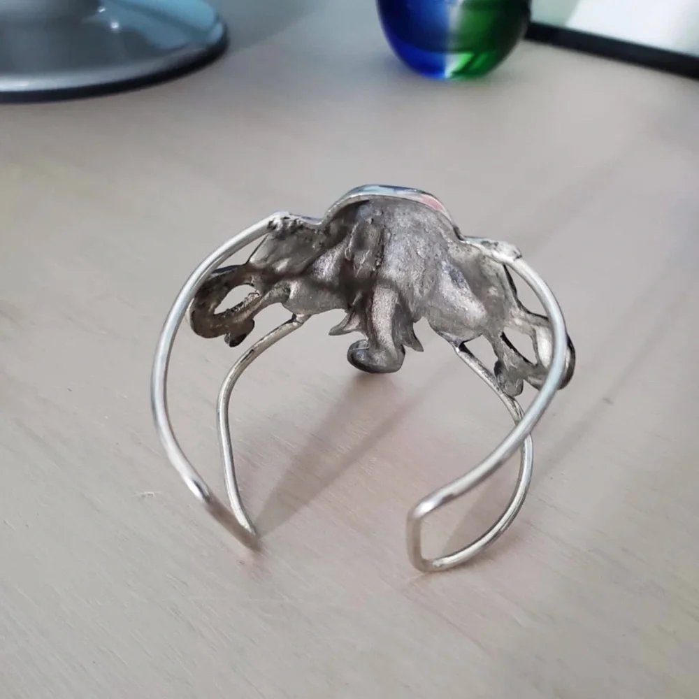 Elephant Bracelet Cuff - Picture 2 of 3